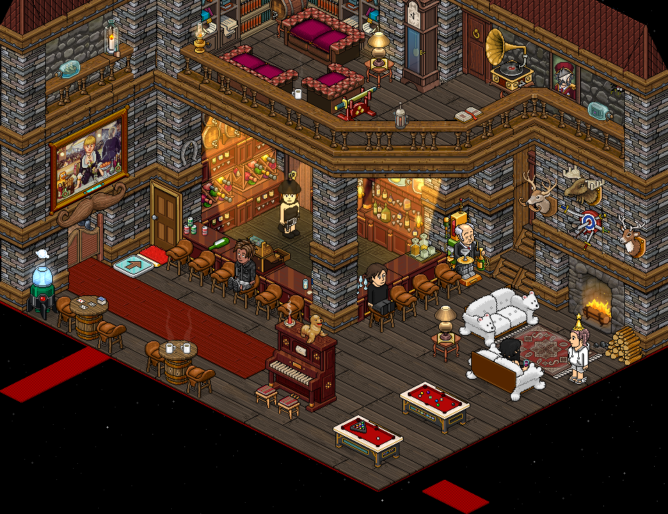 Resultado de imagem para bar habbo